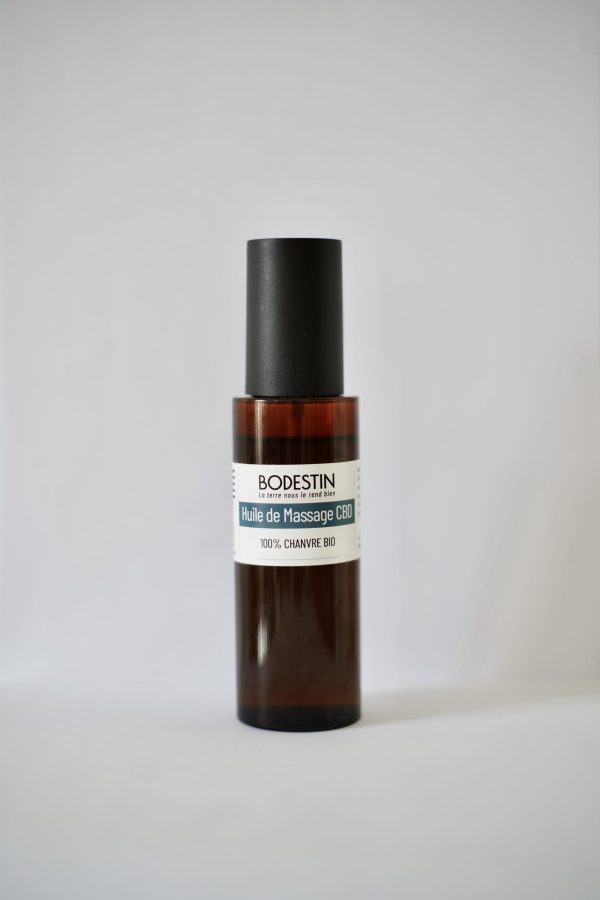 BODESTIN HUILE MASSAGE Huile de Massage au CBD